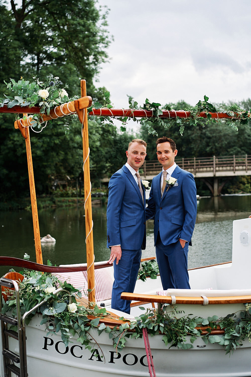  Richard and William Wedding The Swan at Streatley 