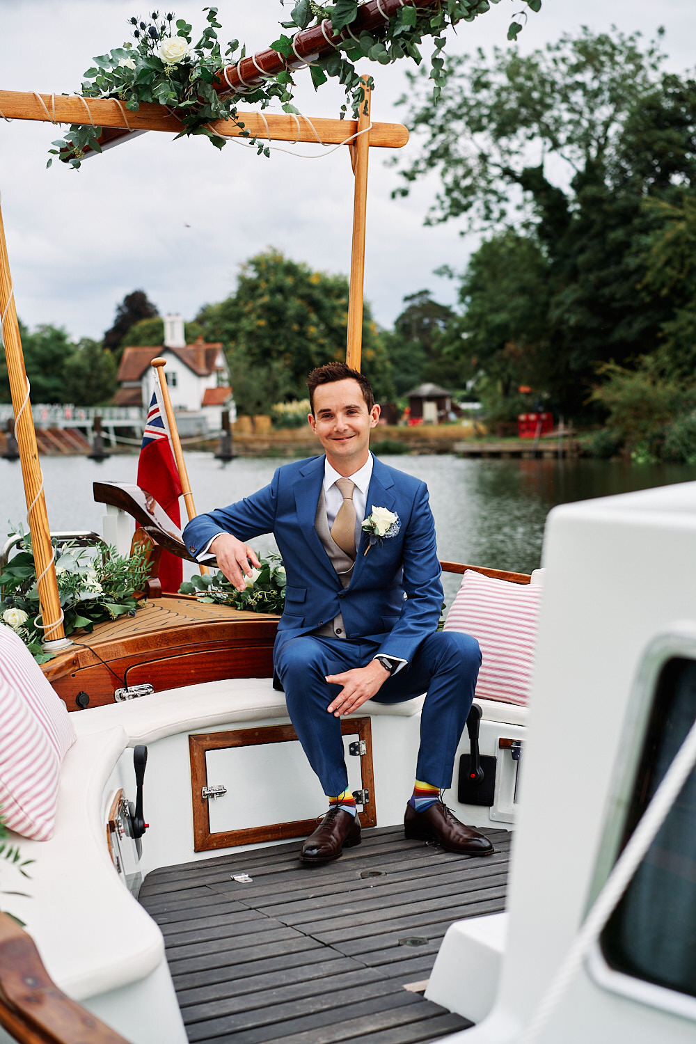  Richard and William Wedding The Swan at Streatley 