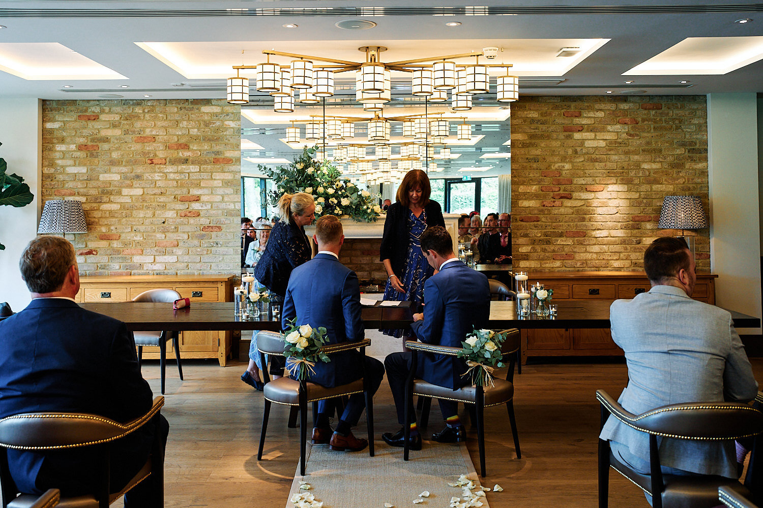  Richard and William Wedding The Swan at Streatley 