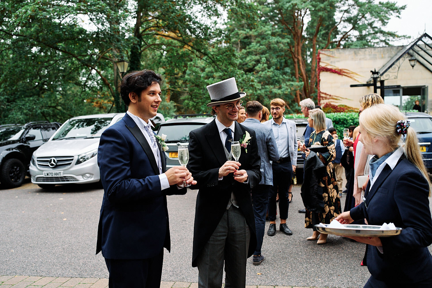  Umberto Musico Wedding South Hill Park Arts Centre and Berystede Hotel 