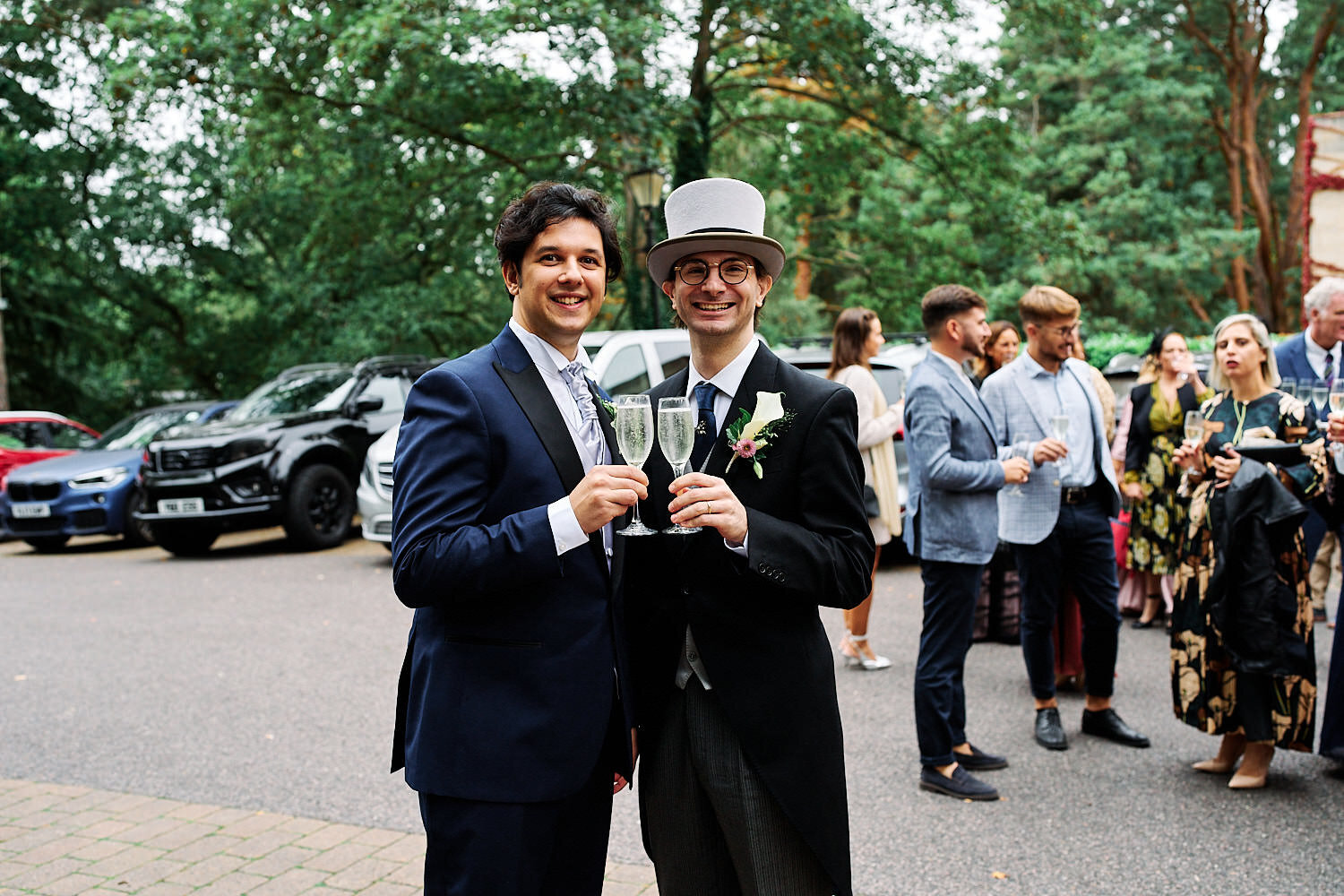  Umberto Musico Wedding South Hill Park Arts Centre and Berystede Hotel 