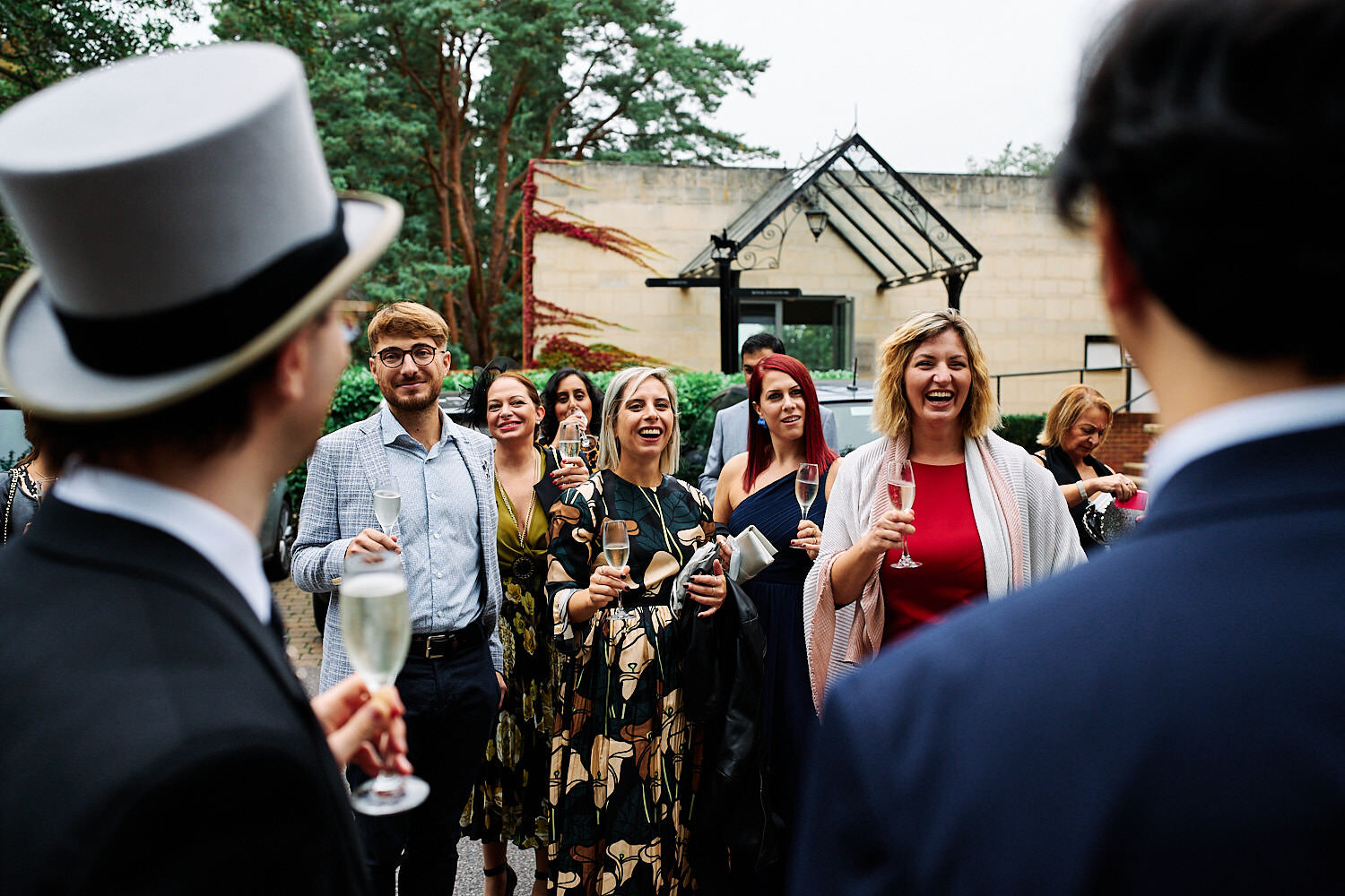  Umberto Musico Wedding South Hill Park Arts Centre and Berystede Hotel 