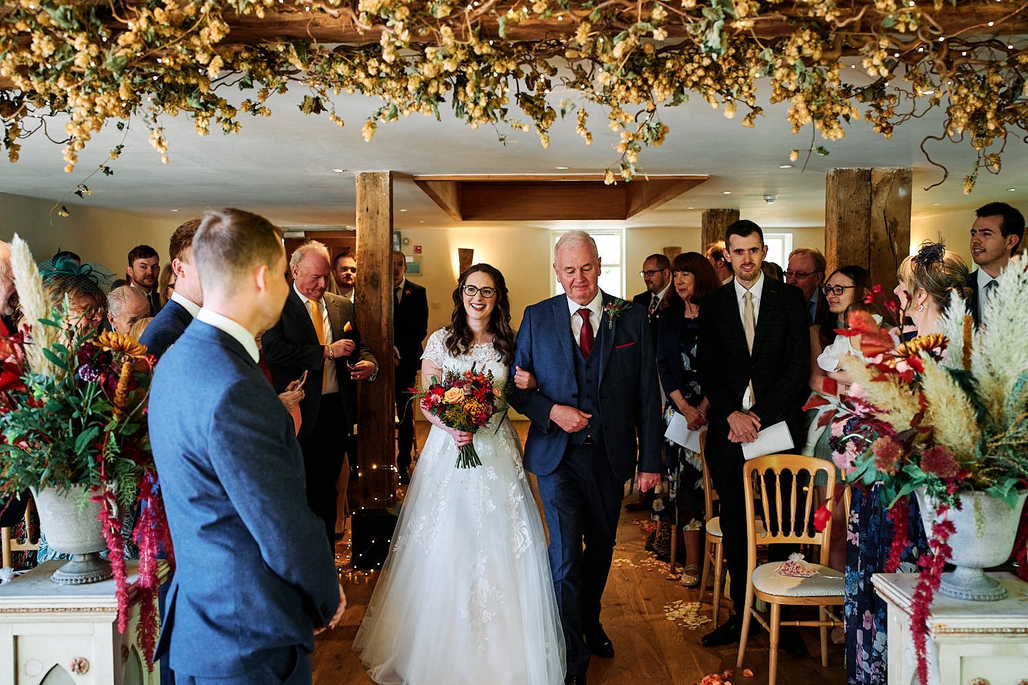  Claire and Greg Wedding The Barn at Bury Court at   on 20 October 2021. 