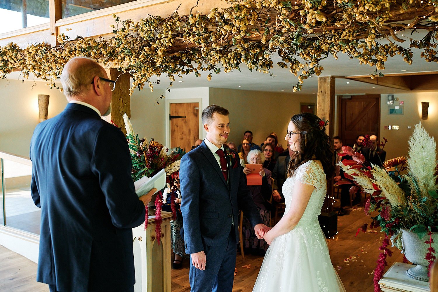  Claire and Greg Wedding The Barn at Bury Court at   on 20 October 2021. 