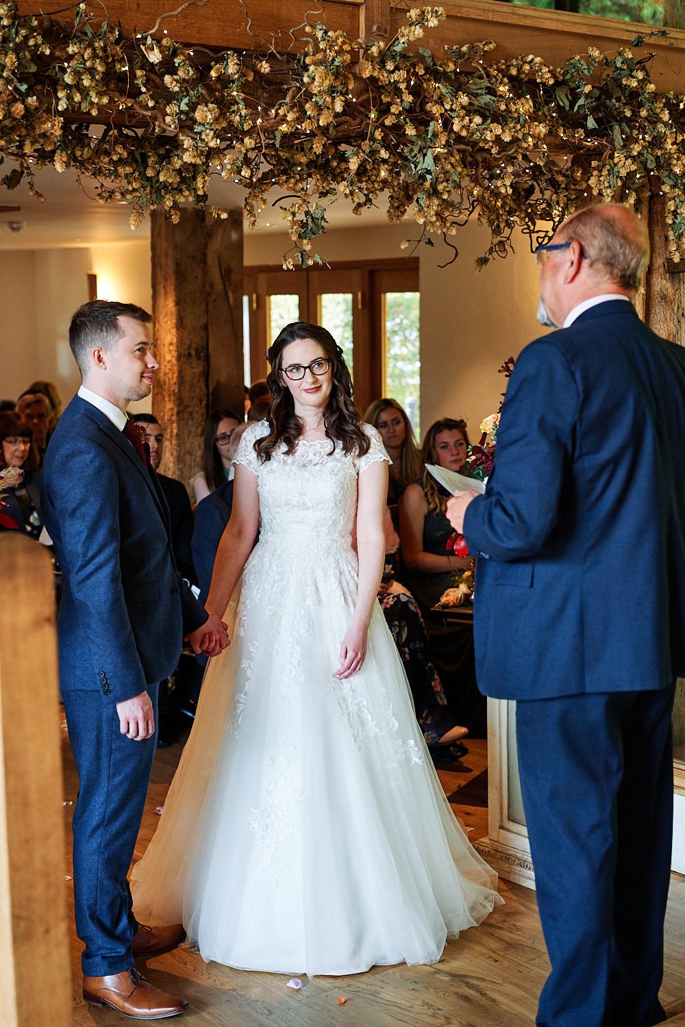  Claire and Greg Wedding The Barn at Bury Court at   on 20 October 2021. 