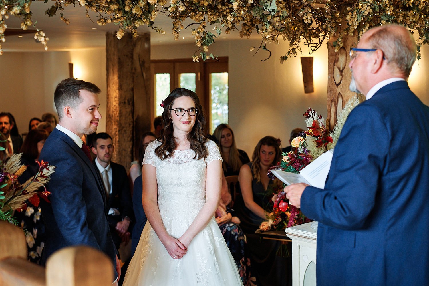  Claire and Greg Wedding The Barn at Bury Court at   on 20 October 2021. 
