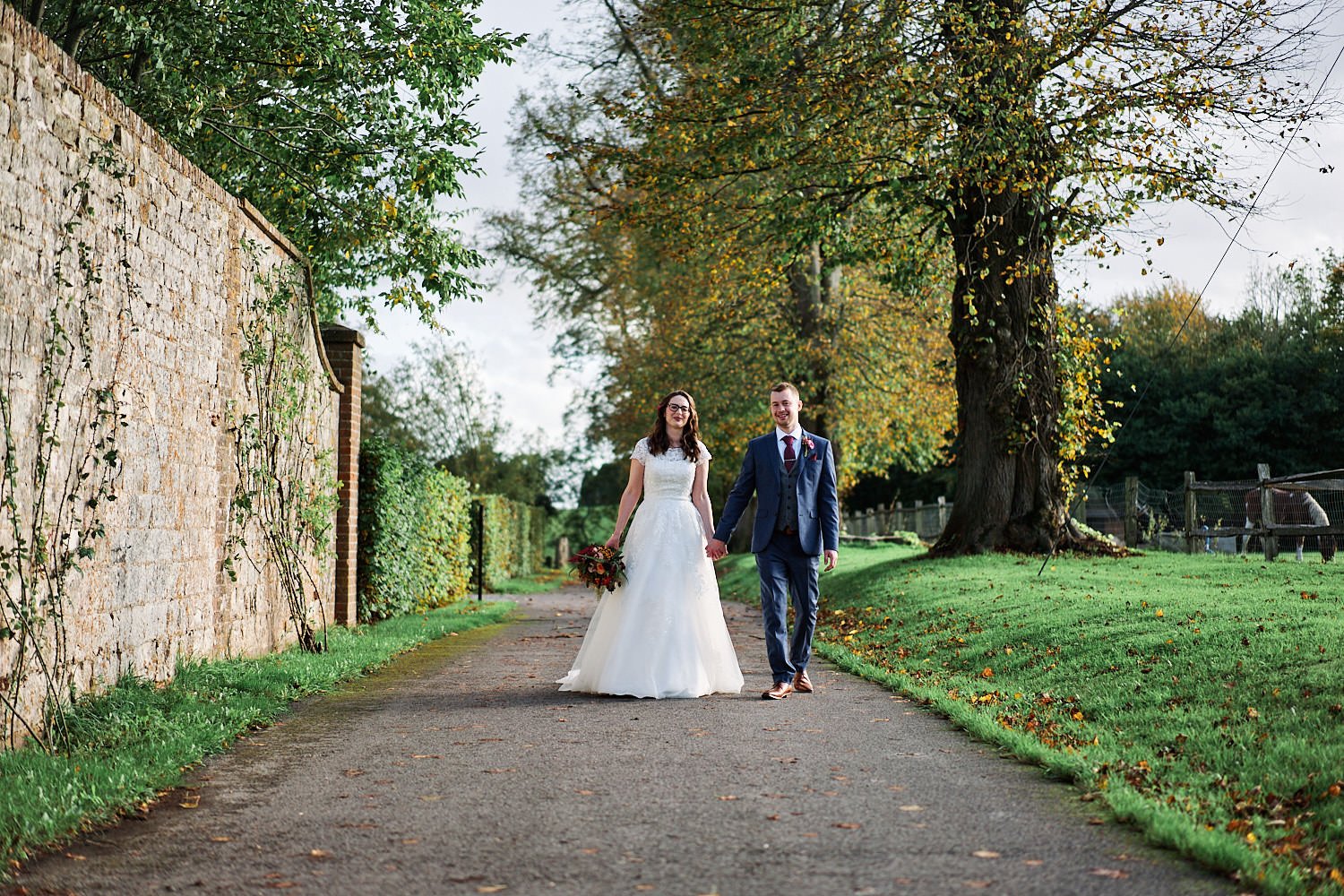  Claire and Greg Wedding The Barn at Bury Court at   on 20 October 2021. 
