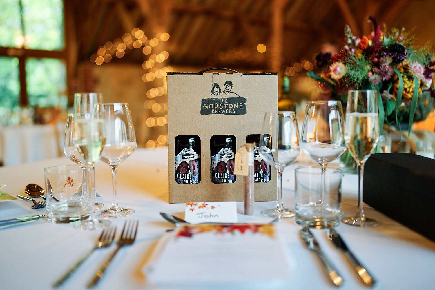  Claire and Greg Wedding The Barn at Bury Court at   on 20 October 2021. 