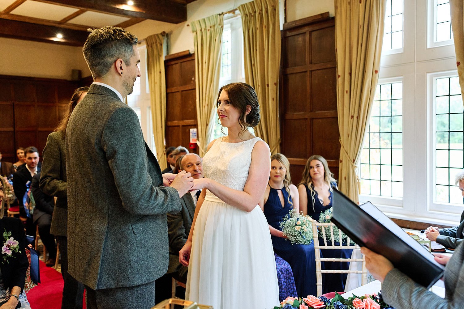  Charlie and Chris Wedding Cantley House Hotel 