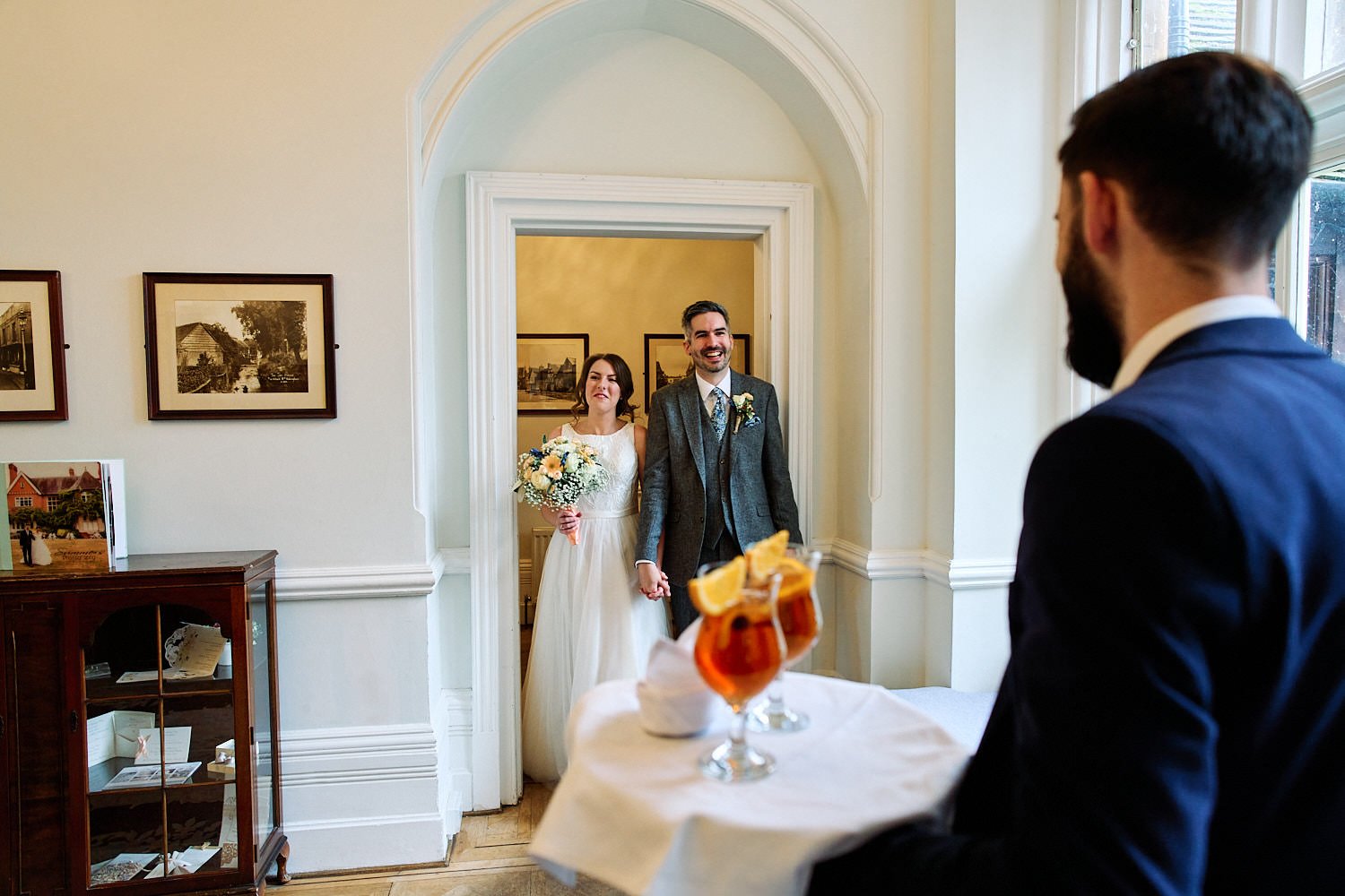  Charlie and Chris Wedding Cantley House Hotel 