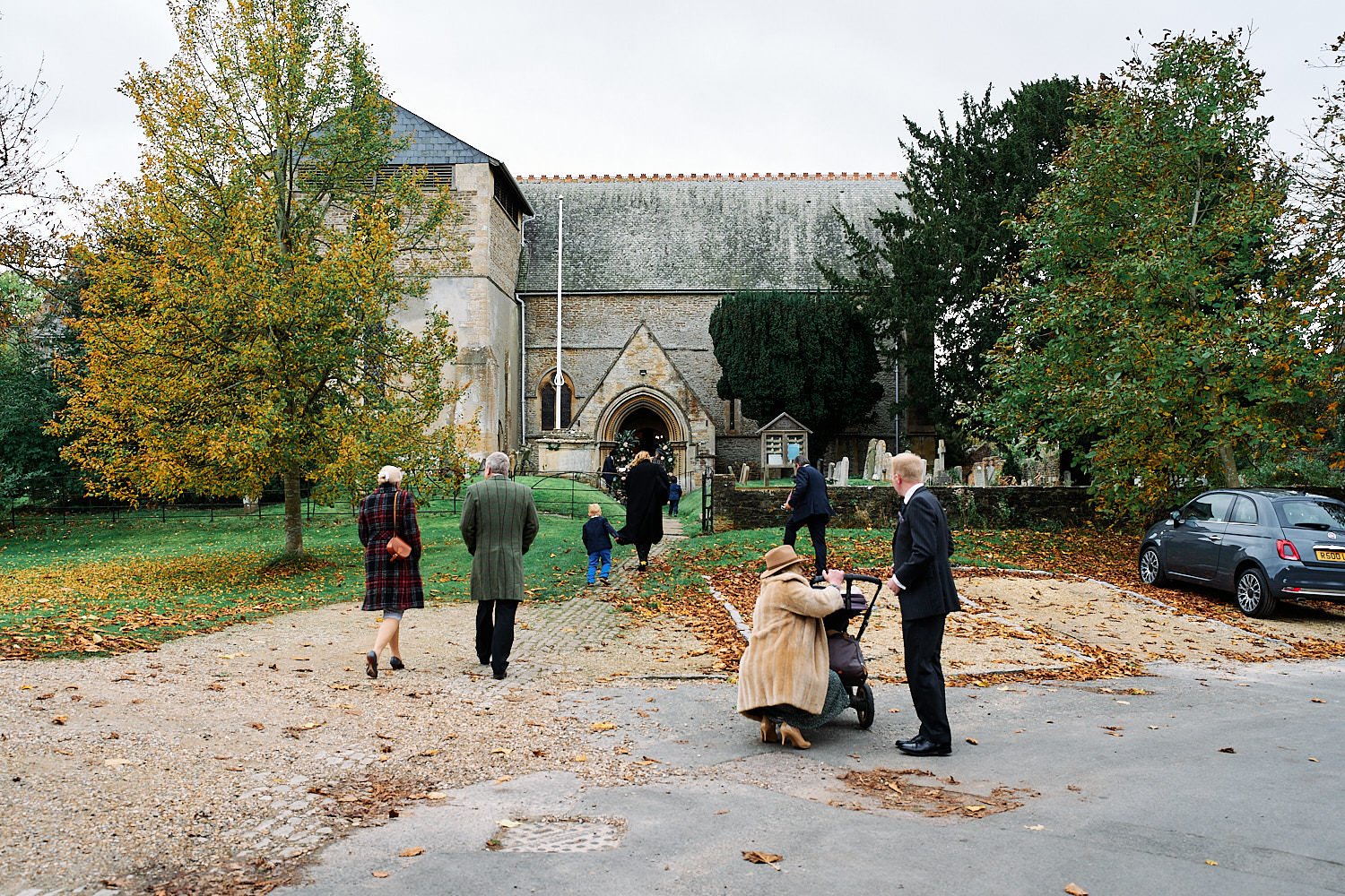  Emma and Neil at St James the Great Church 
