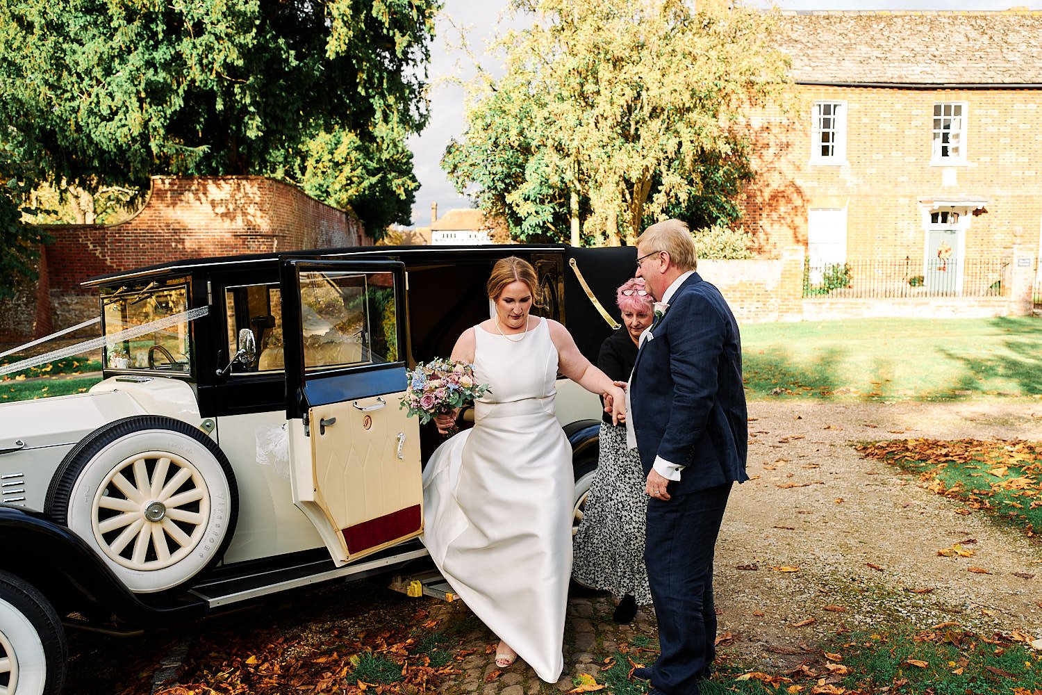 Emma and Neil at St James the Great Church 