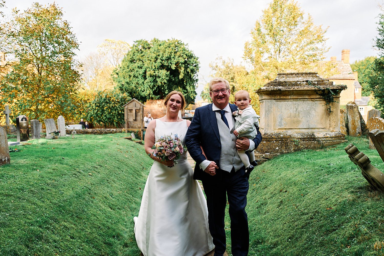  Emma and Neil at St James the Great Church 