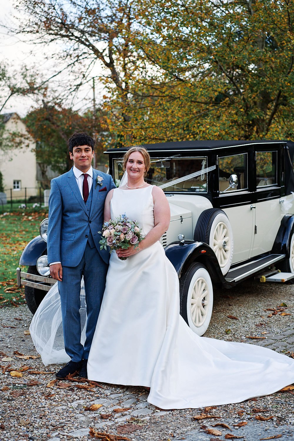 Emma and Neil at St James the Great Church 