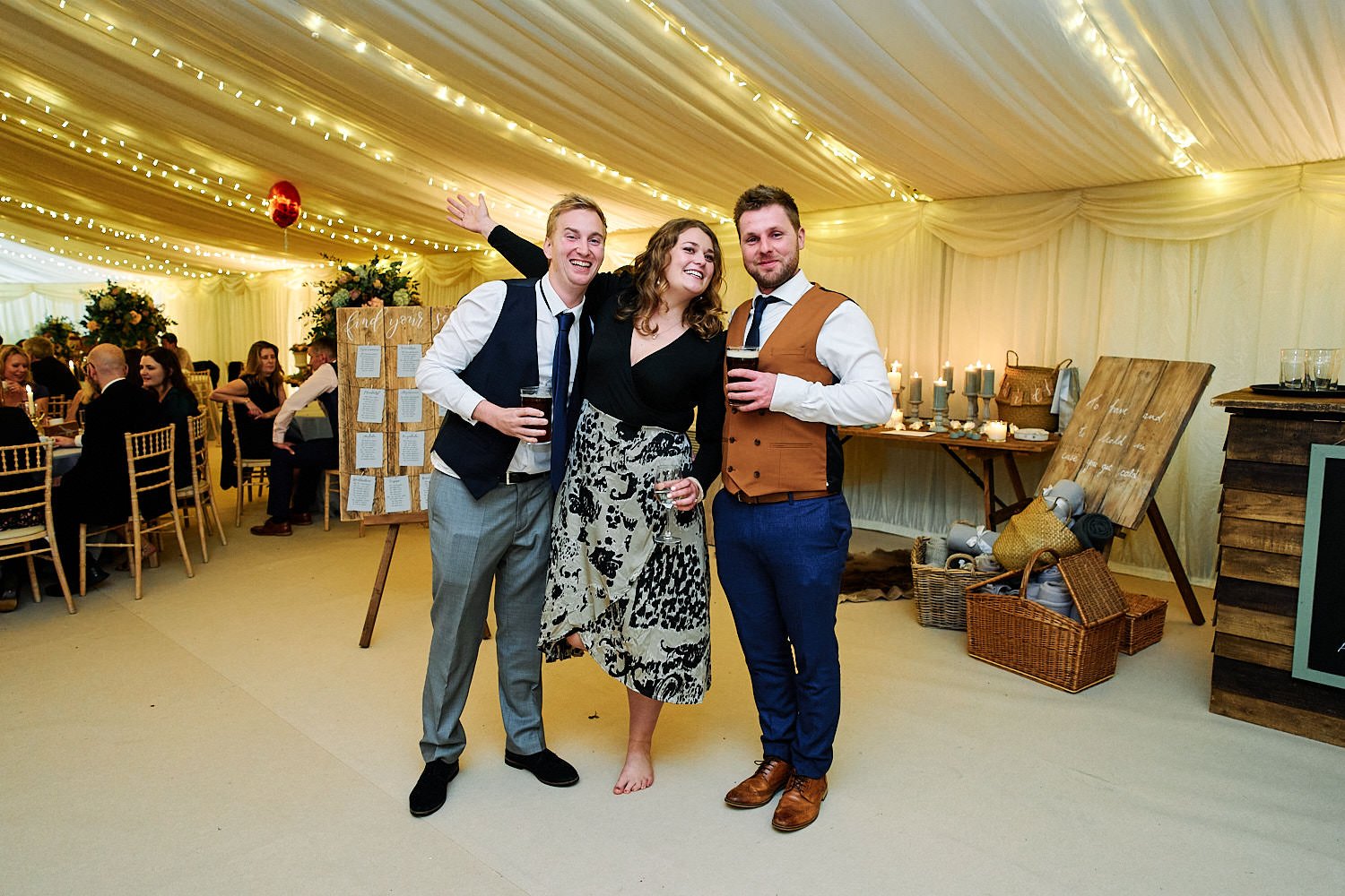  Emma and Neil at St James the Great Church 