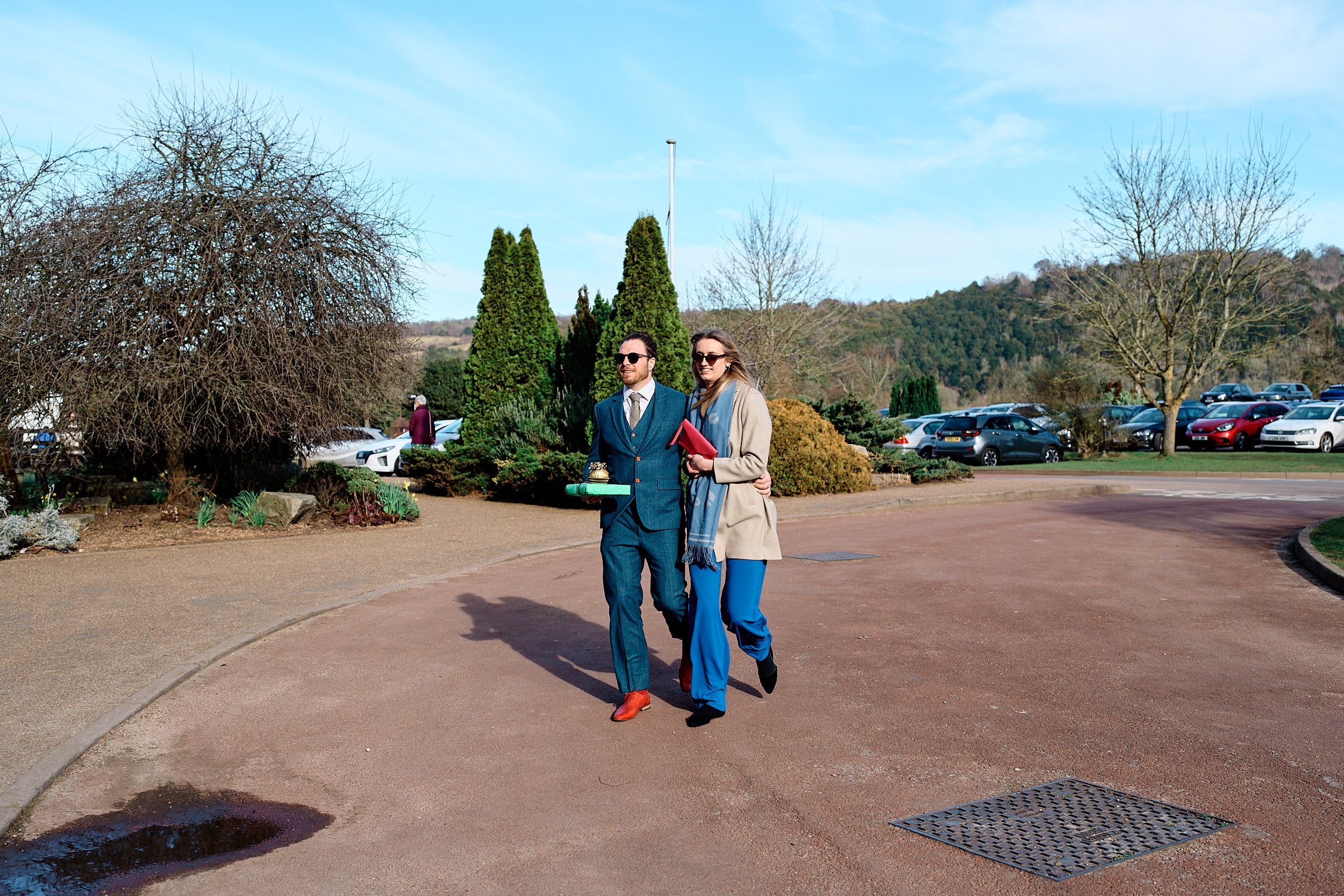  Lucy and Andrew Wedding Denbies Wine Estate 