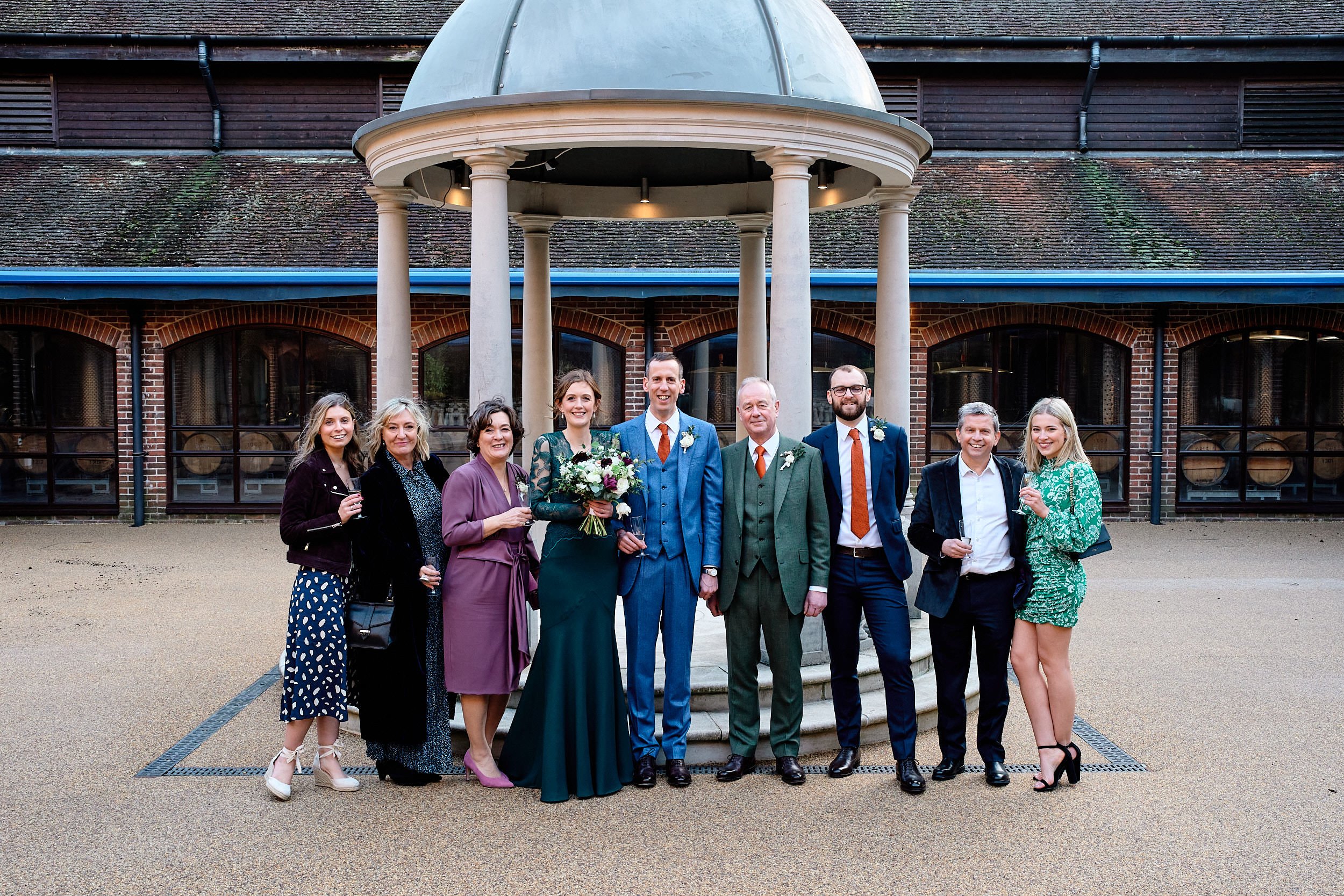  Lucy and Andrew Wedding Denbies Wine Estate 