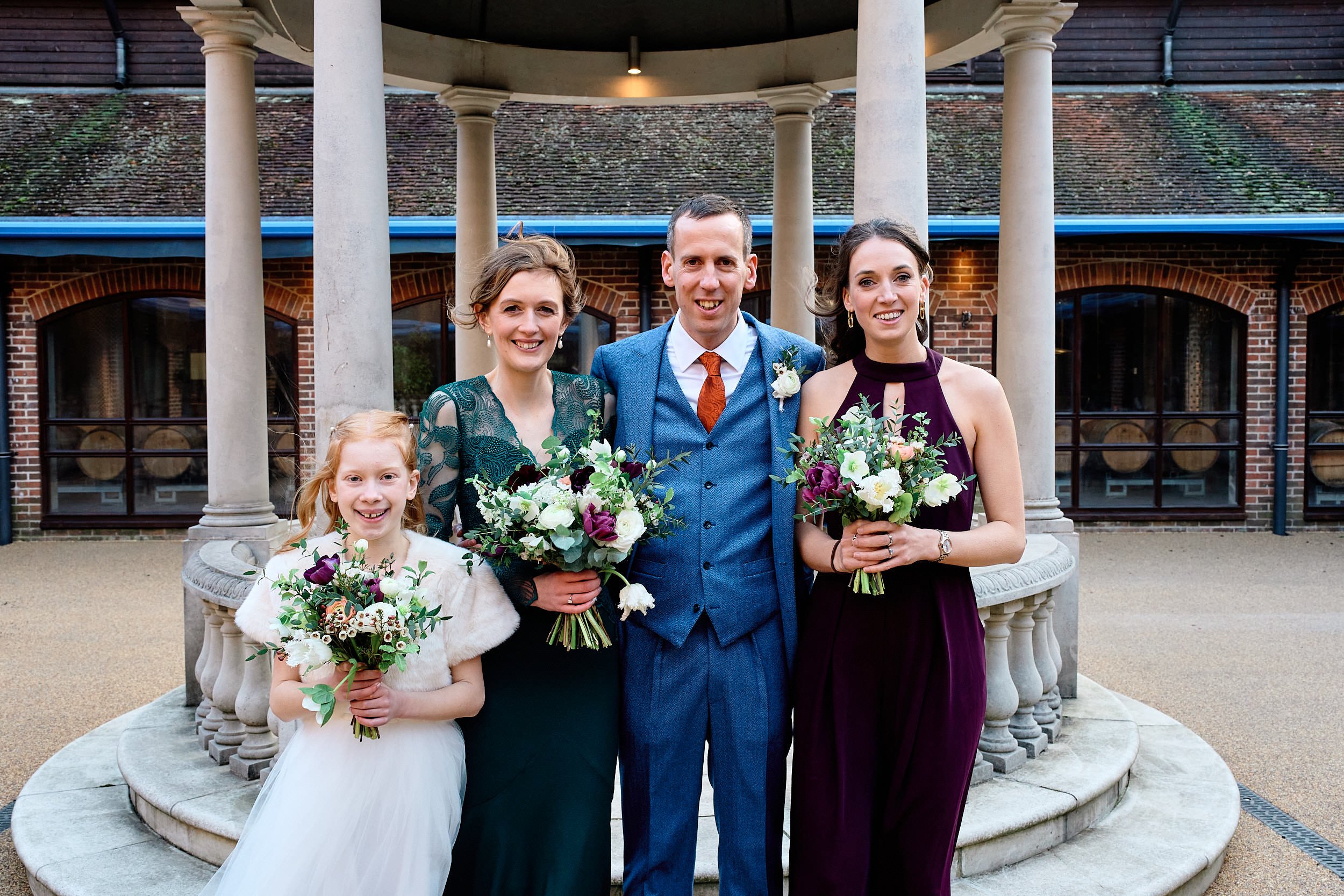  Lucy and Andrew Wedding Denbies Wine Estate 