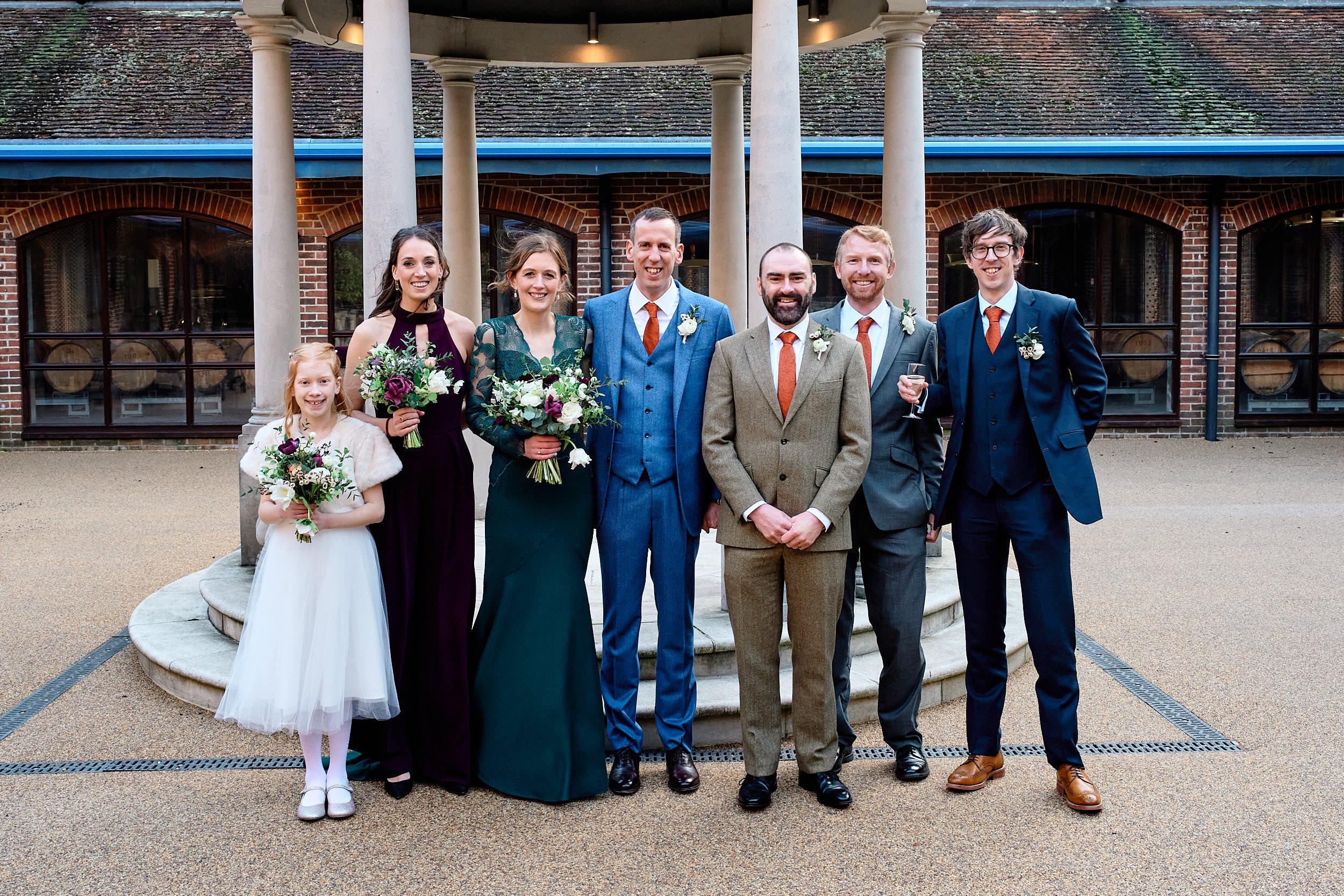  Lucy and Andrew Wedding Denbies Wine Estate 