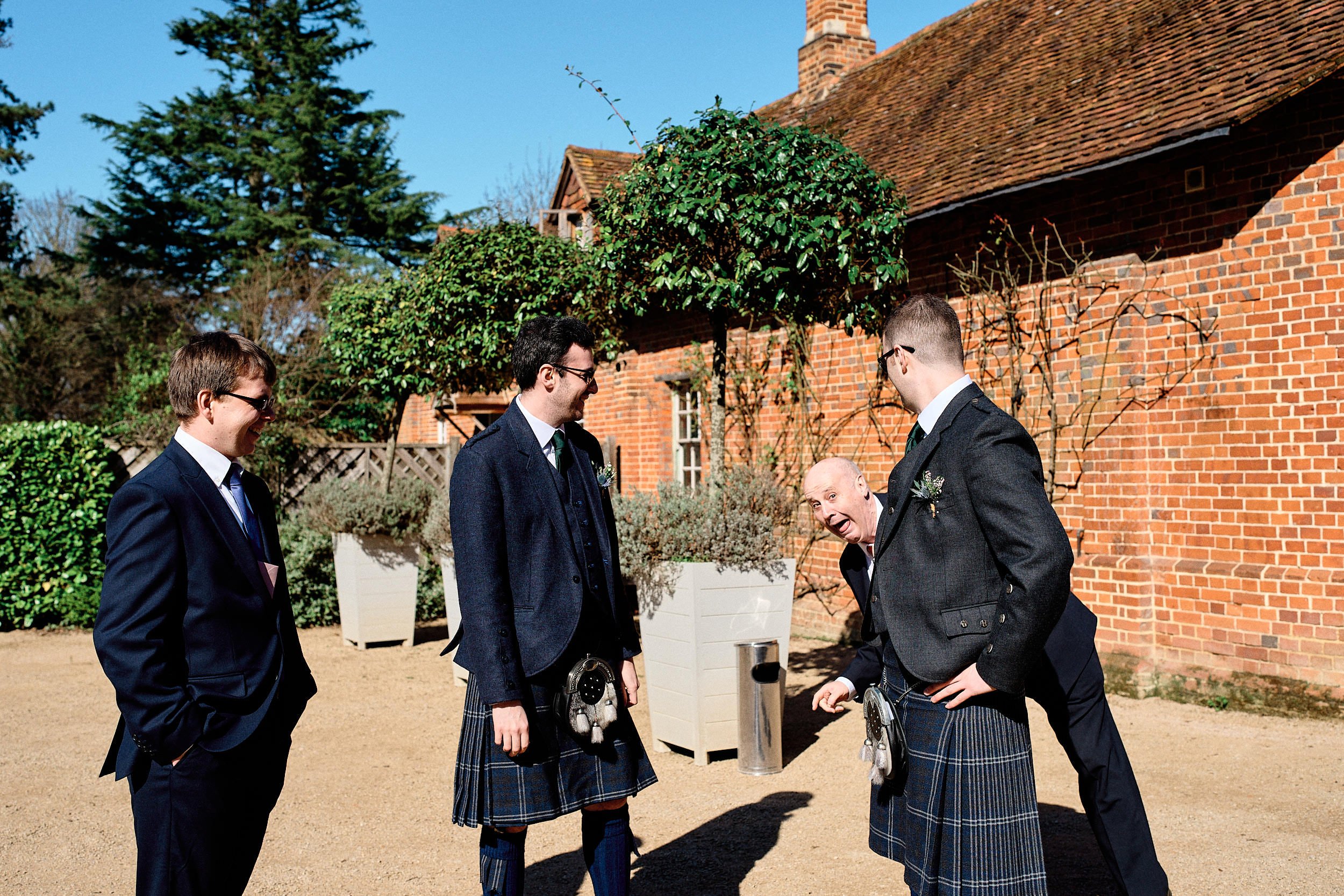  Alex and Grace Wedding Great Hall Dorney Court 