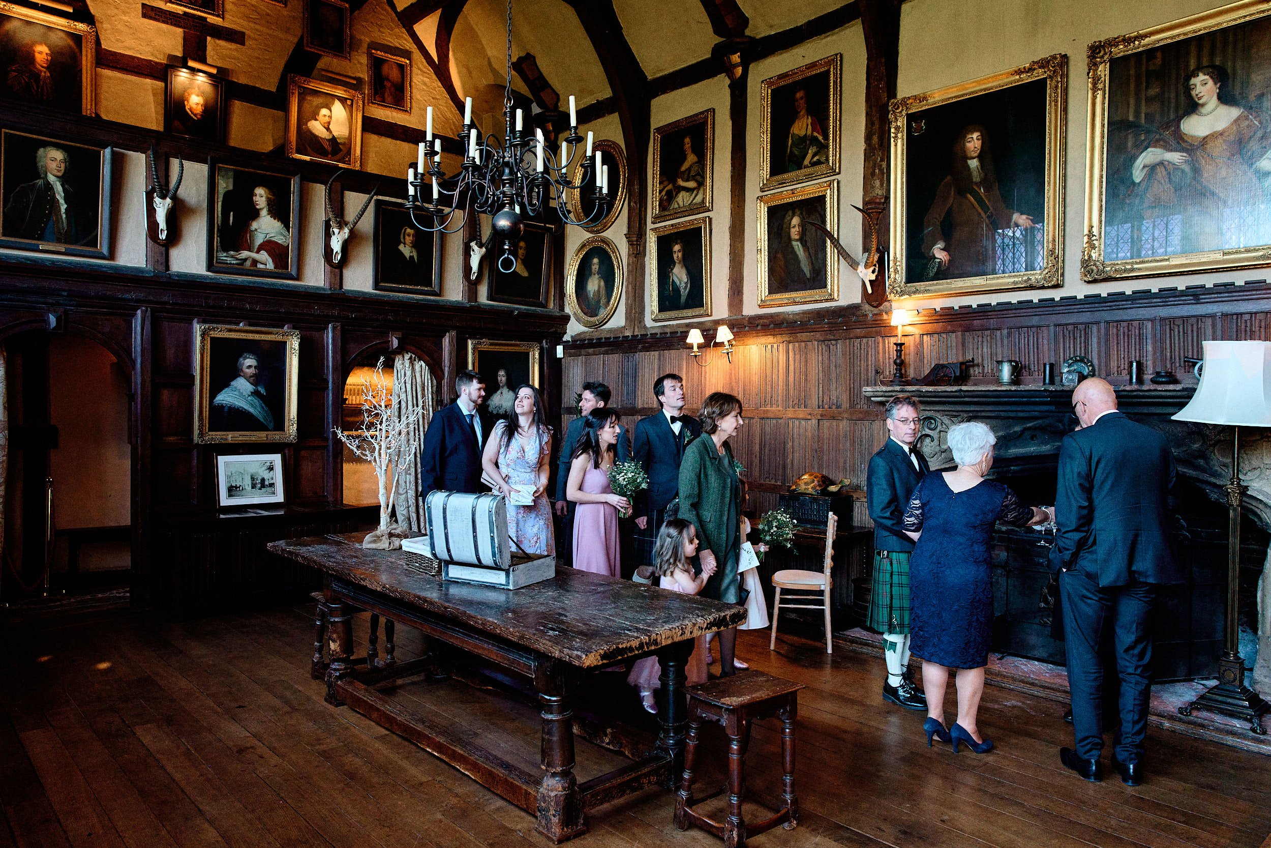  Alex and Grace Wedding Great Hall Dorney Court 