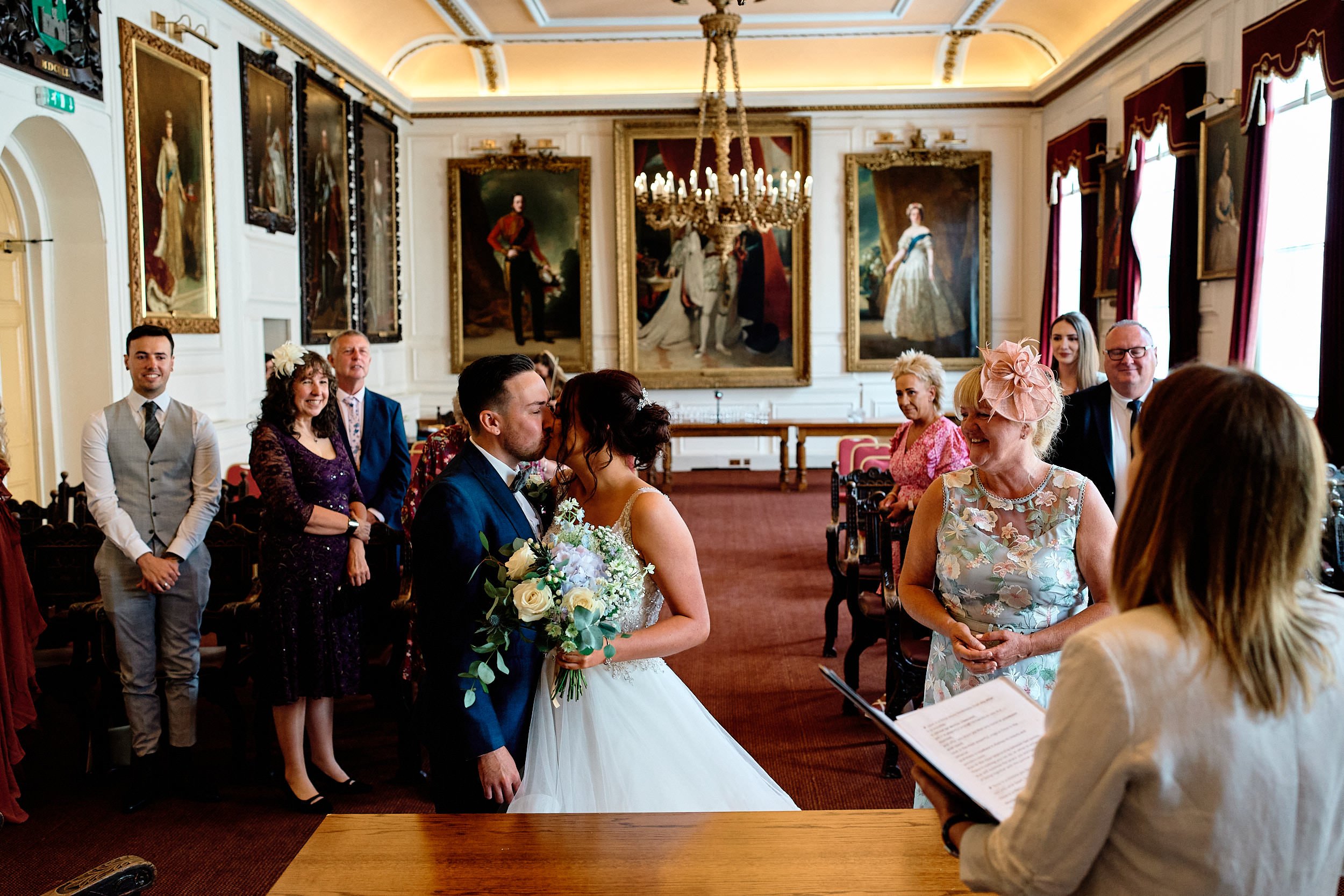  Stephanie and Steven Wedding Windsor Guildhall 