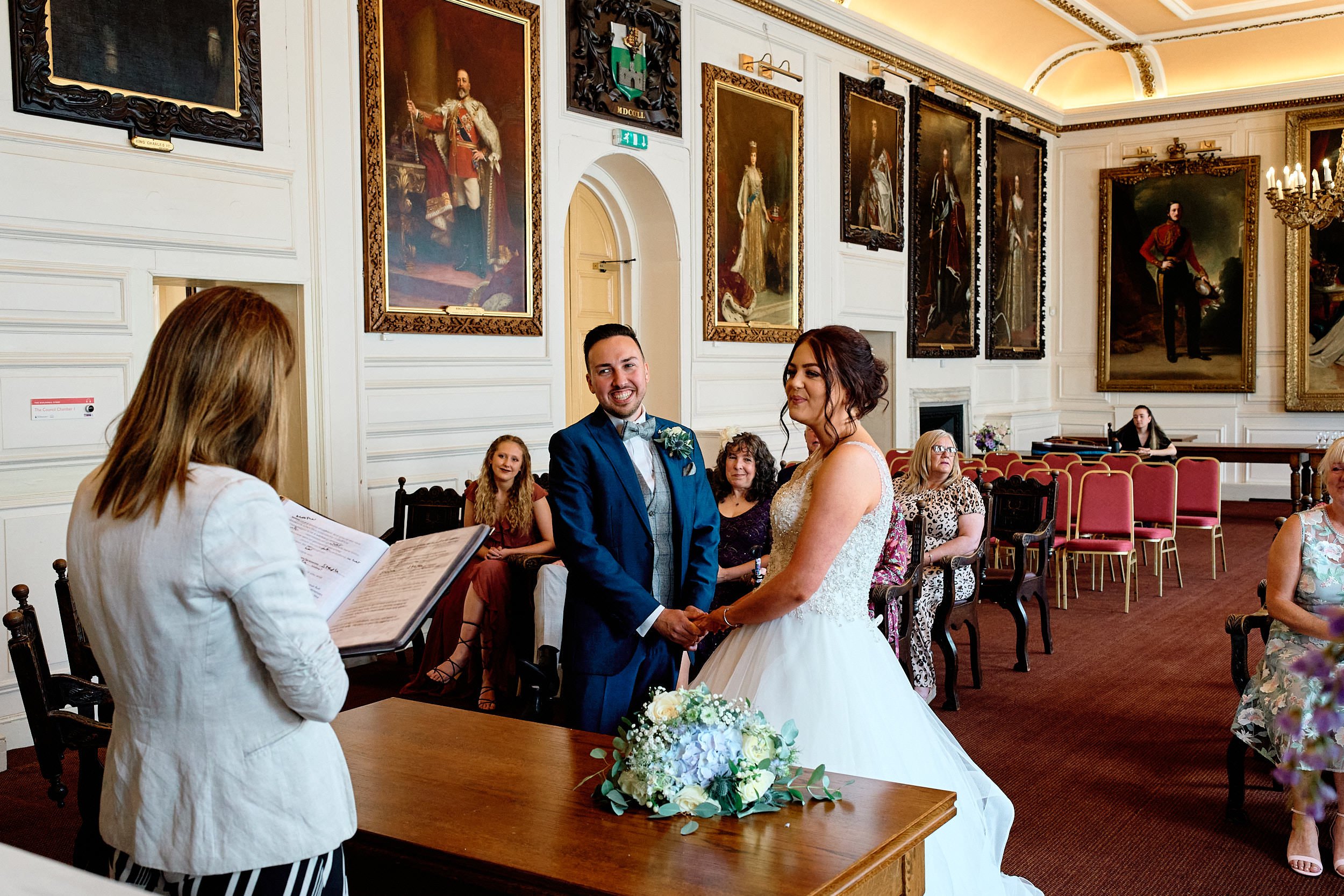  Stephanie and Steven Wedding Windsor Guildhall 