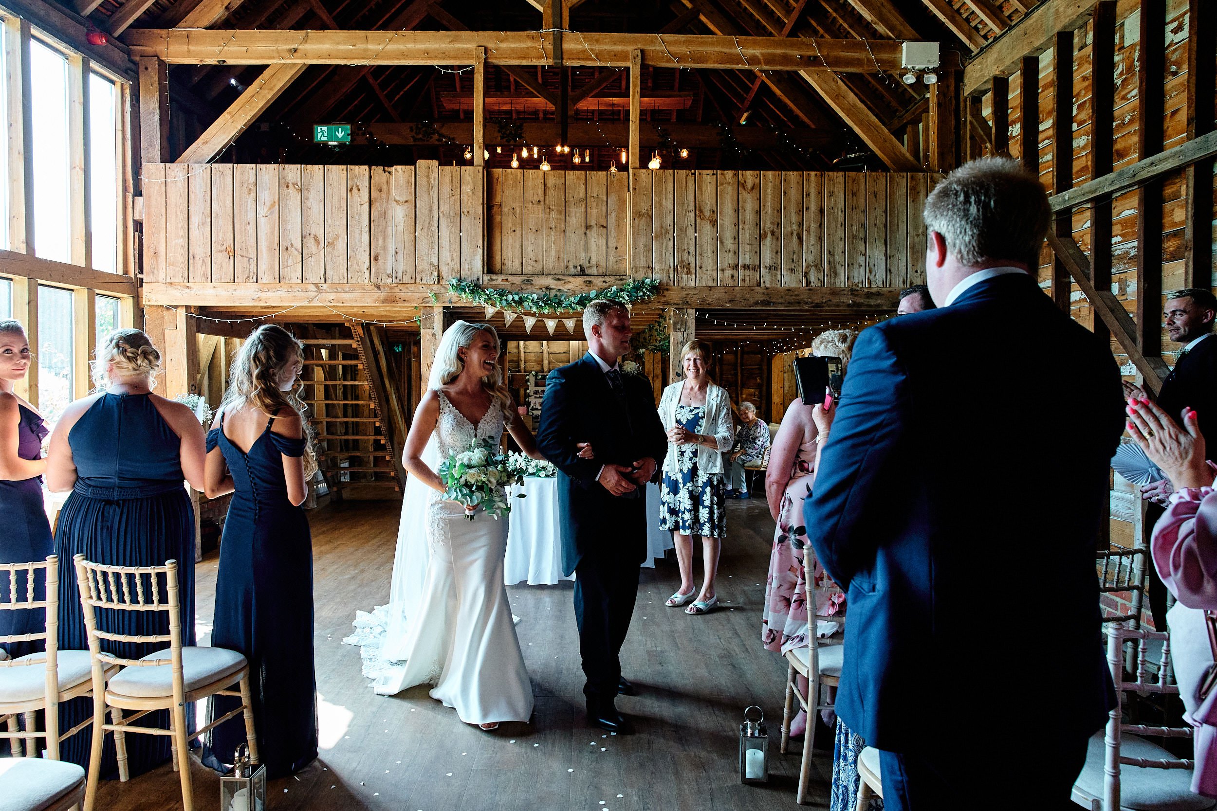  Zoe and Andrew wedding Stoke Farm Barn 
