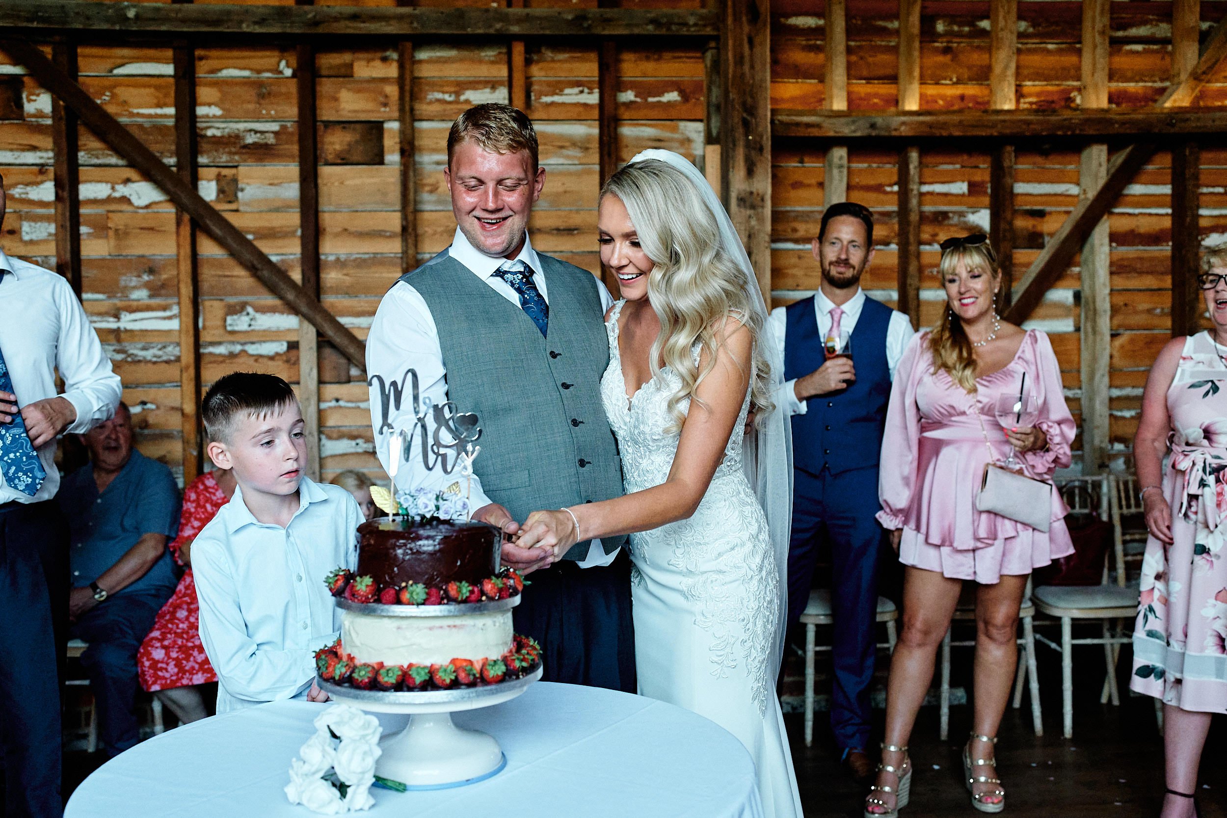  Zoe and Andrew wedding Stoke Farm Barn 