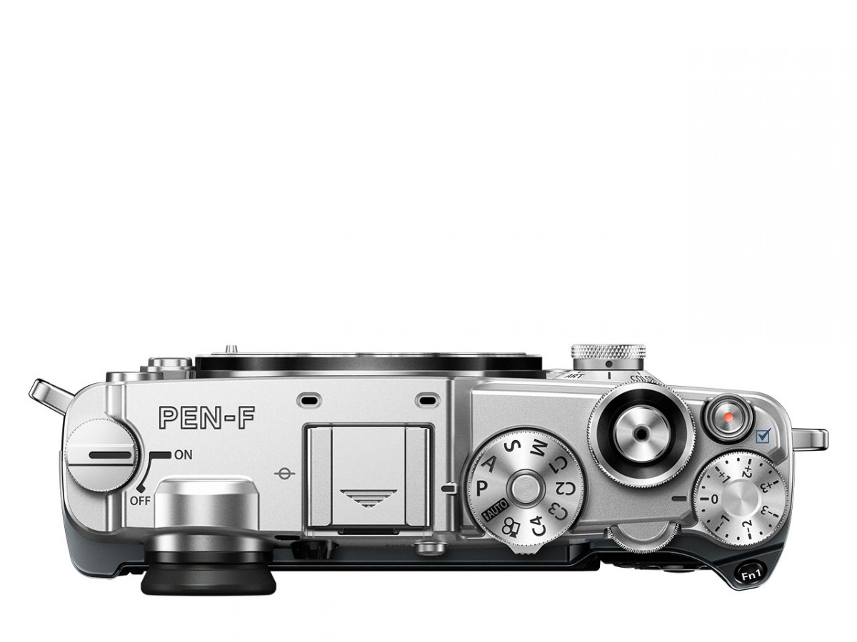 Olympus PEN F Top In Silver
